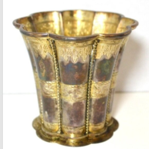 Kiddush Cup Vintage Silver Collectible Decor Stamped 925S EDV Andersen Danmark - Picture 3 of 7